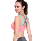 Cross Strap Back Sports Braops