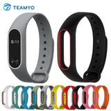 Silicone Strap Bracelet Replacement For Mi Band 2