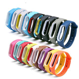Double color mi band 2 silicone wriststrap