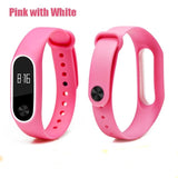 Double color mi band 2 silicone wriststrap