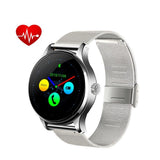 Round Screen Support Sport Heart Rate Monitor Bluetooth Smart Watch