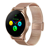Round Screen Support Sport Heart Rate Monitor Bluetooth Smart Watch