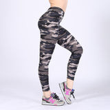 Camouflage Printing Elasticity Leggings
