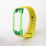 Crystal Plastic + Carbon Fiber silicon strap