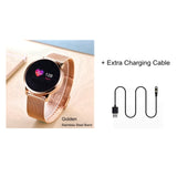 Stainless Steel Waterproof Wearable Device Smartwatch